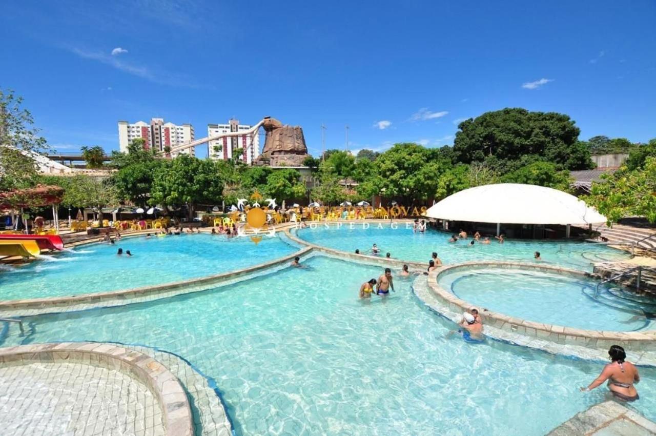 Piazza Diroma Com Acesso Ao Acqua Park Em Casa de férias Caldas Novas