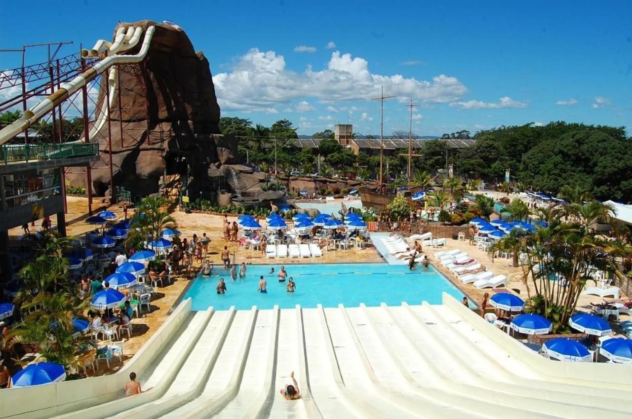 Piazza Diroma Com Acesso Ao Acqua Park Em * Caldas Novas